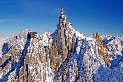 Aiguille du midi chamonix mont blanc france