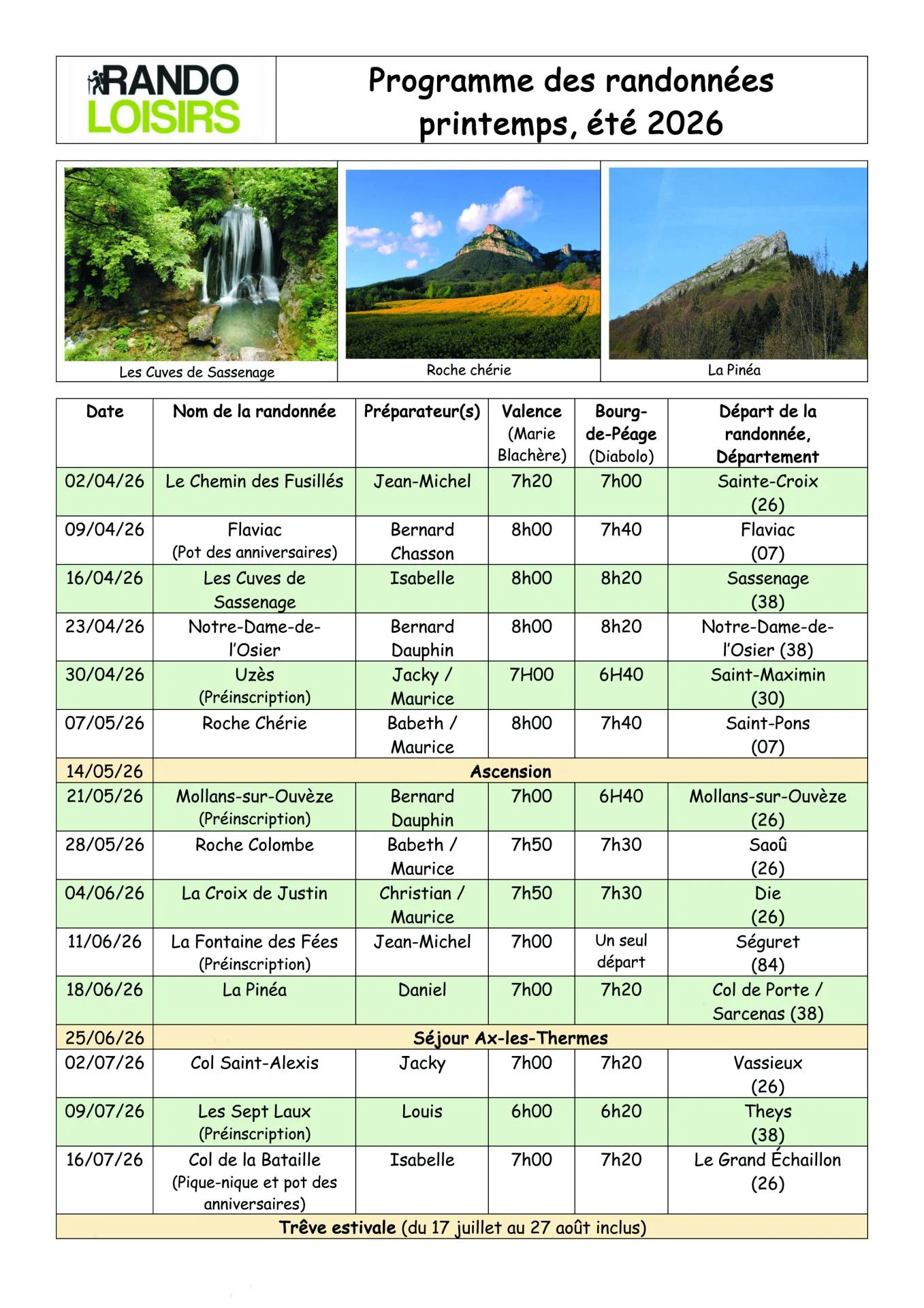 Programme 26 1